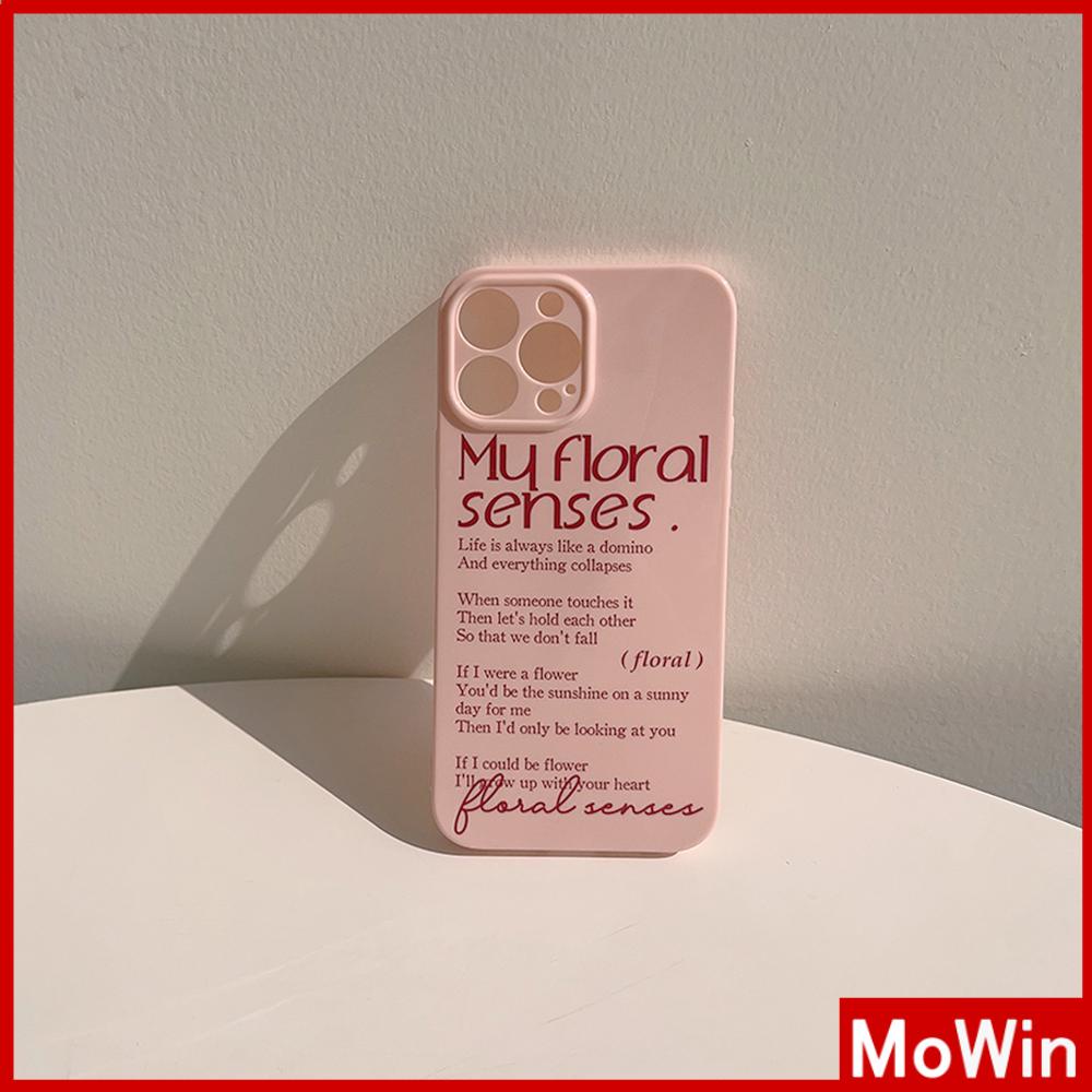 For iPhone 14 Pro Max iPhone Case Cream Glossy Soft Case TPU Shockproof Camera Cover Protection Letters Simple Compatible with iPhone 13 Pro max 12 Pro Max 11 xr xs max 7Plus 8Plus