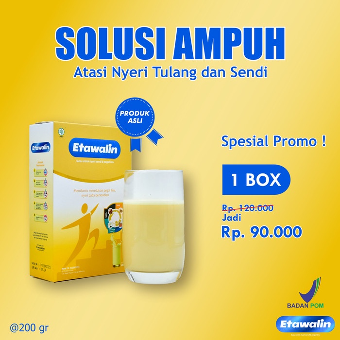 

Susu Kambing Etawalin Platinum 200gr Original Mengatasi Persendian dan Pernafasan