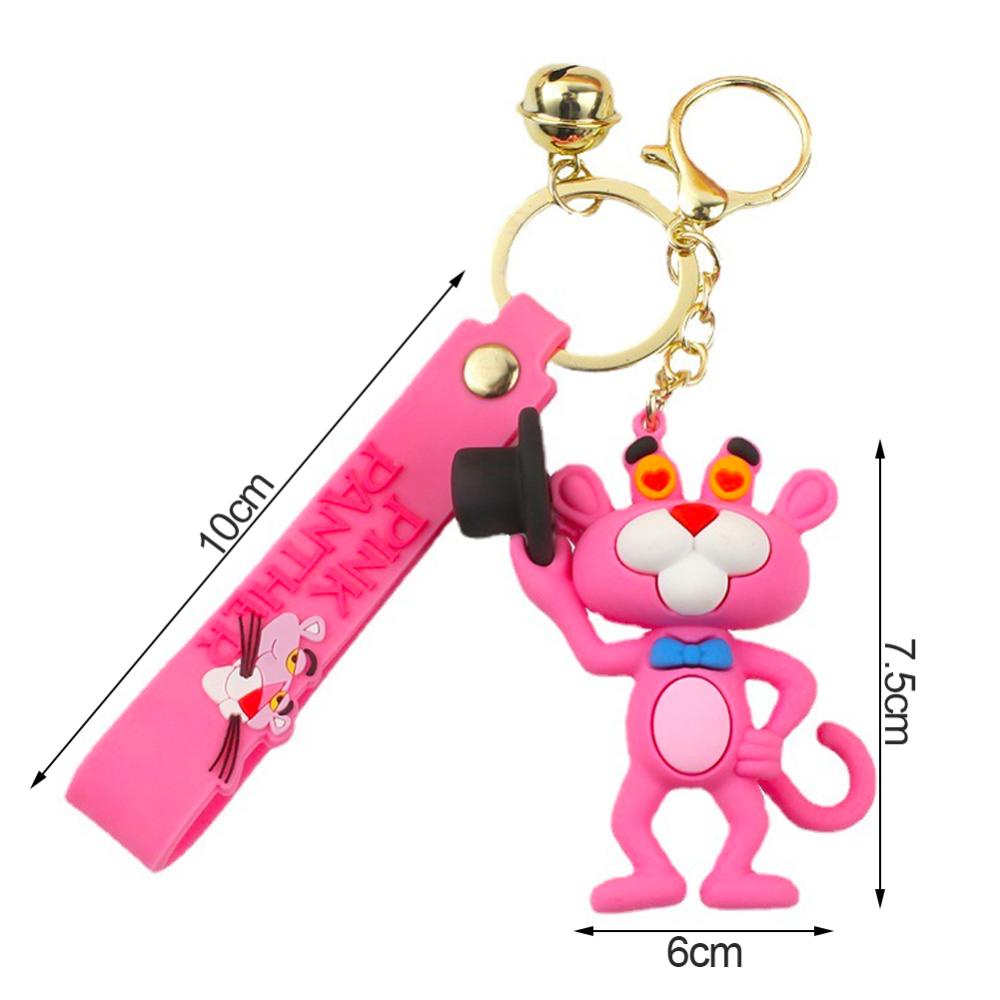 Timekey Keren Kartun PVC Tiga Dimensi Anime Figurine Gantungan Kunci Wanita Pria Anime Keyrings Untuk Pesta Ulang Tahun Anak F7H4