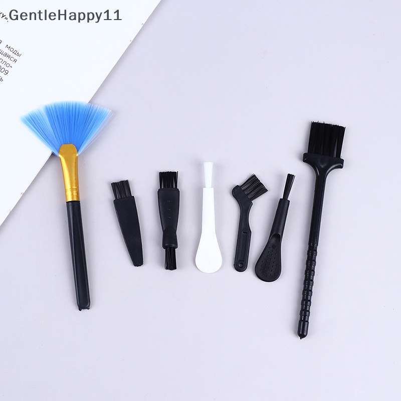 Gentlehappy 1Set Alat Pembersih Keyboard Laptop Brush Kit Phone Dust Brushes Crevice Cleaning id