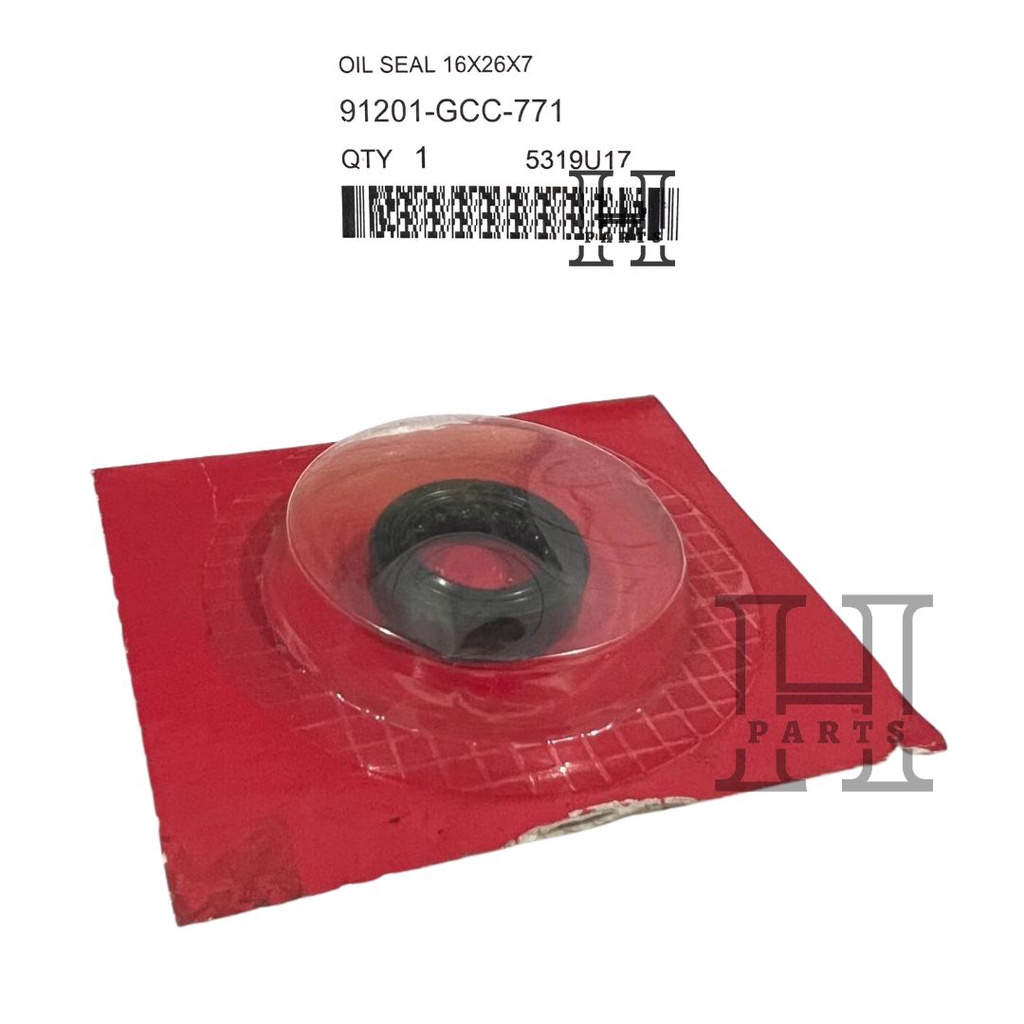 SEAL MAGNET OIL SEAL 16X26X7 BEAT SCOOPY SPACY VARIO 110 FI ESP 91201-GCC-771 ASLI ORIGINAL AHM HGP HONDA