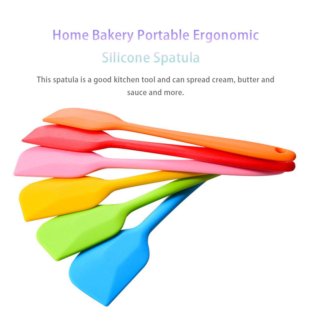 Bakery Spatula Silikon Multifungsi Kue Cream Butter Scraper Icing Spreader Reusable Baking Tools Dapur