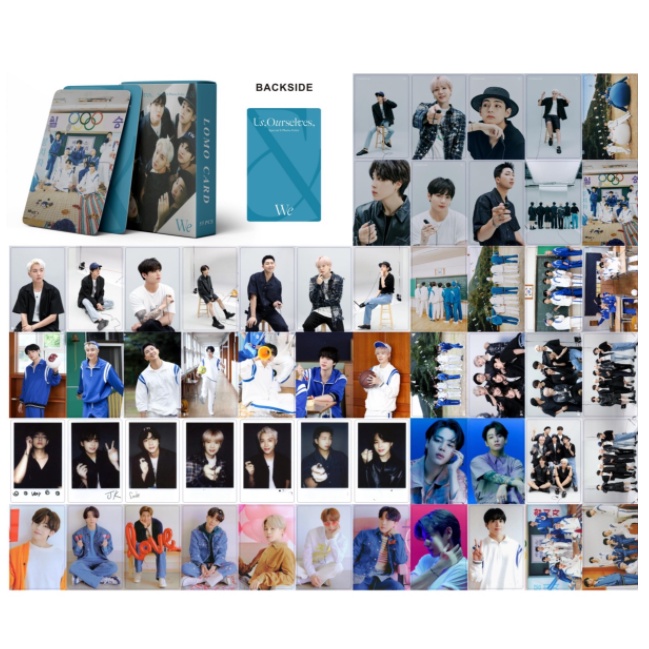 55pcs Kartu Foto Lomo Kpop BTS Album 2022 FESTA