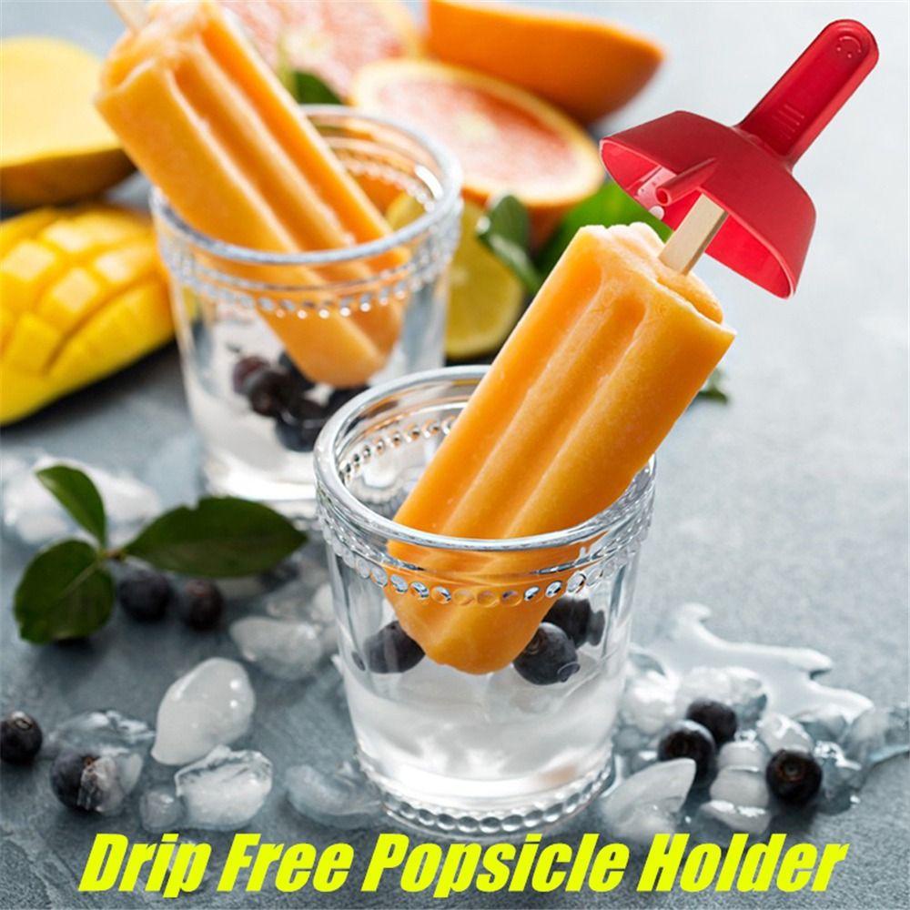 TOP Drip Proof Popsicle Holder Portable Dirtiness free Pelindung Es Loli Ganda Ringan Anti Aliran