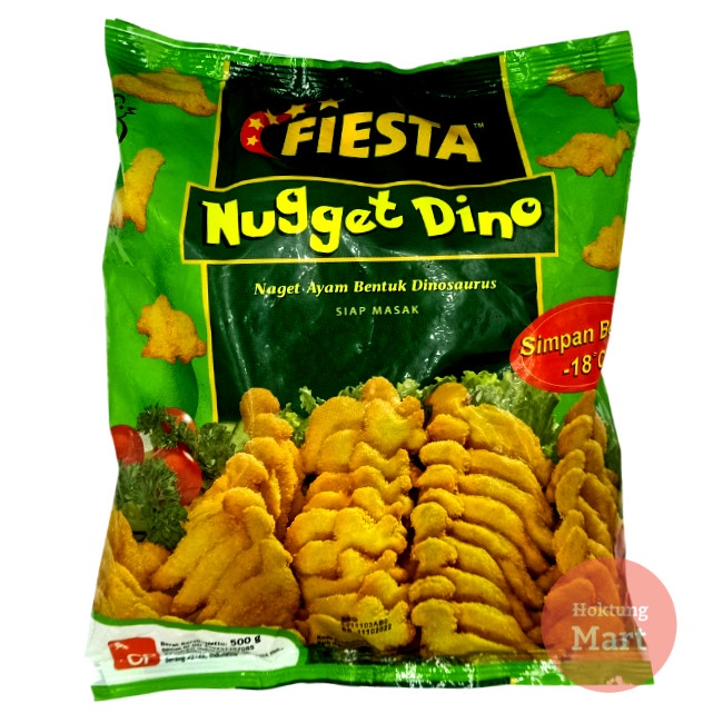 

Fiesta Nugget Dino 500 gram Nugget Bentuk Dinosaurus