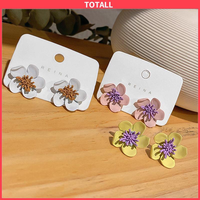 COD Anting stud bunga daisy korea-Totall