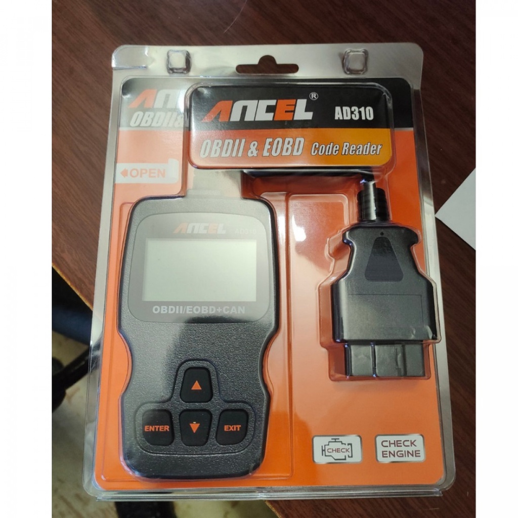 ANCEL OBD2 Scanner Diagnosa Uji Kendaraan Automotive AD310