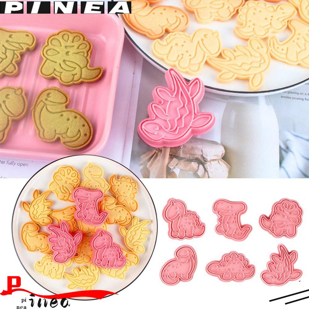 Nanas 6pcs/set Cetakan Biskuit Alat Kue Pastry Dekorasi Cetakan Kue Plastik