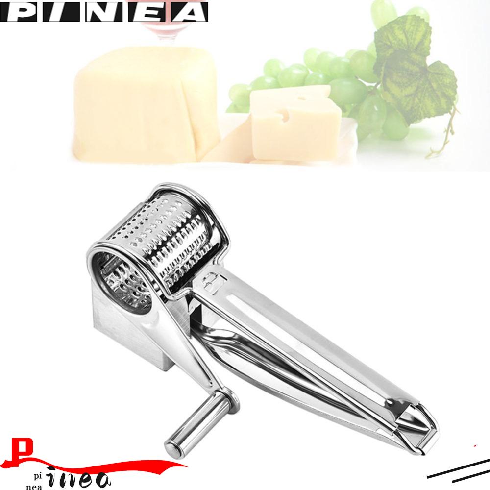 Parutan Keju Nanas Stainless Steel Penghancur Sayuran Chopper Home Rotary Shredder Cutter