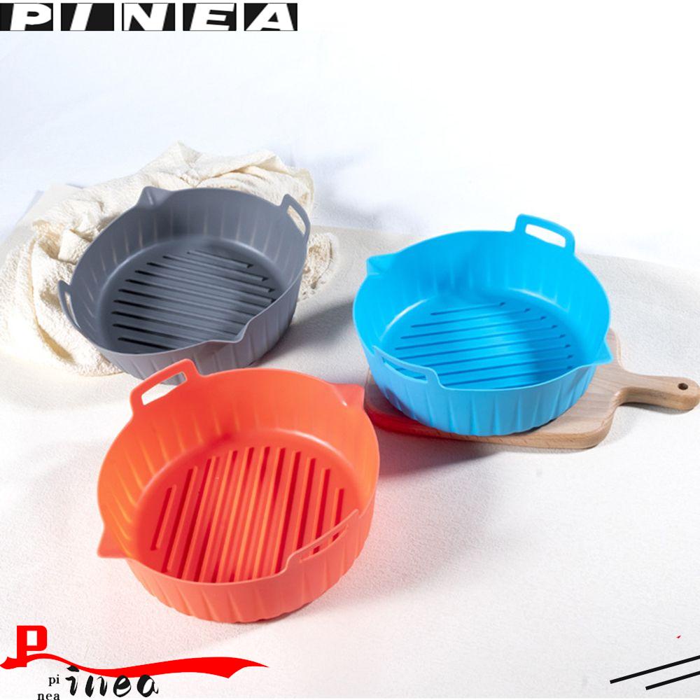 Pineapple Air Fryer Silicone Pot Reusable Mat Oven Aksesoris Grill Pan