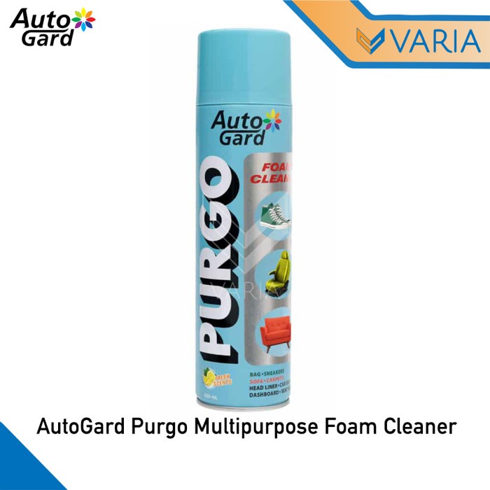 AutoGard Purgo 650 ml Multipurpose Foam Cleaner Pembersih Interior