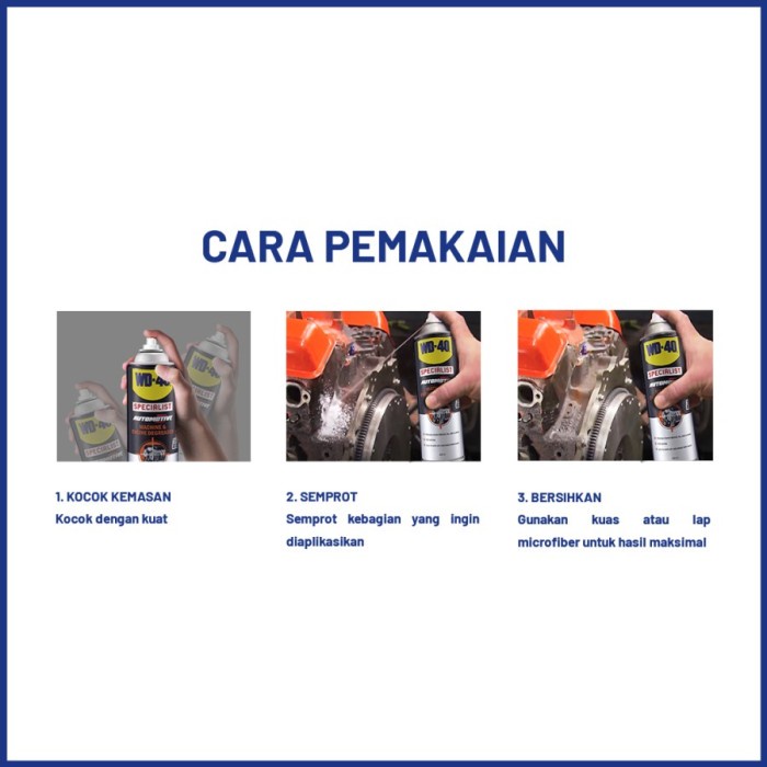 WD-40 Specialist Machine &amp; Engine Degreaser 450 ml Pembersih Mesin