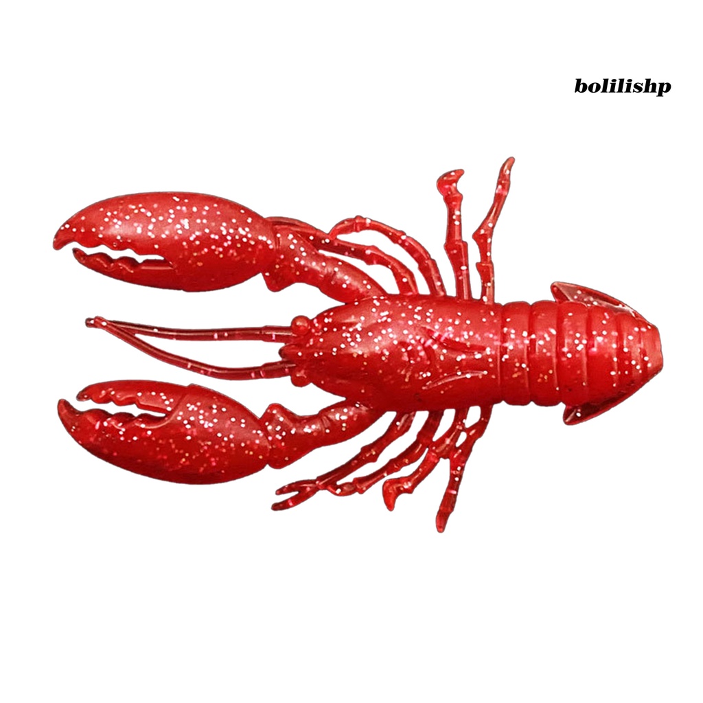 Bo-9cm/12.5g Umpan Pancing Berongga Simulasi Realistis Menggoda Angling Karet Lembut Mengambang Lobster Umpan Buatan Memancing Luar Ruangan