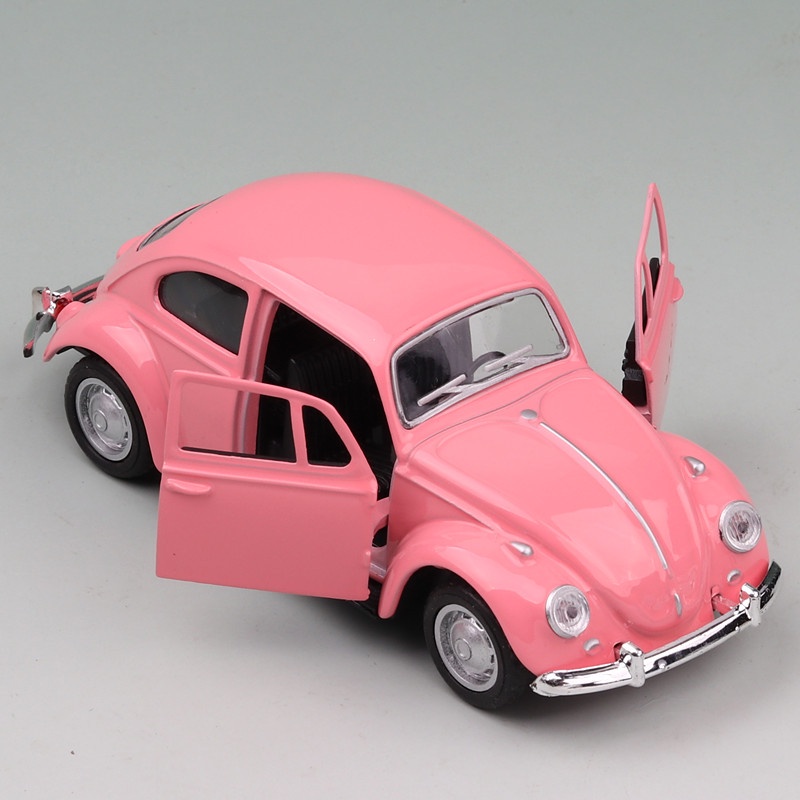 1:36 Scale Volkswagen 1967 Beetle Alloy Pull-back Car Diecast Metal Model Car For Collection Friend Children Gift