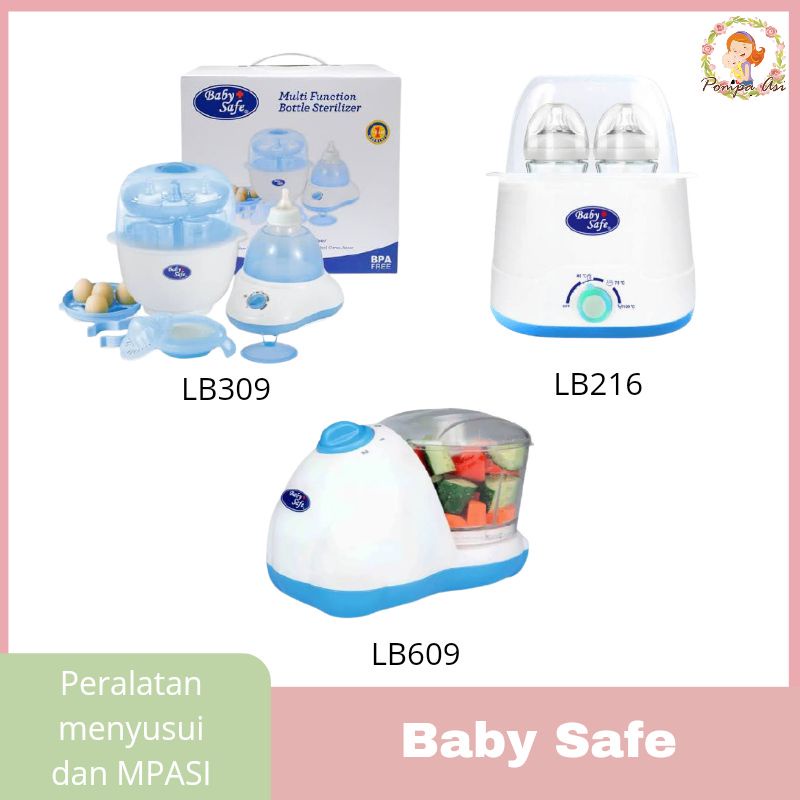 Sterilizer Baby Safe Perlengkapan Alat  Penghangat Asi Food Maker Milk Warmer Bayi By Mallpompaasi