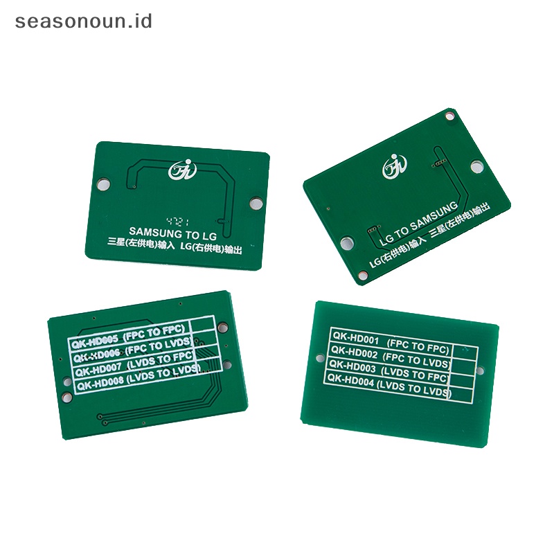 Seasonoun FHD LVDS LVDS 51pin SAM turn LG Connector Adapter Board Kiri Kanan Ganti.