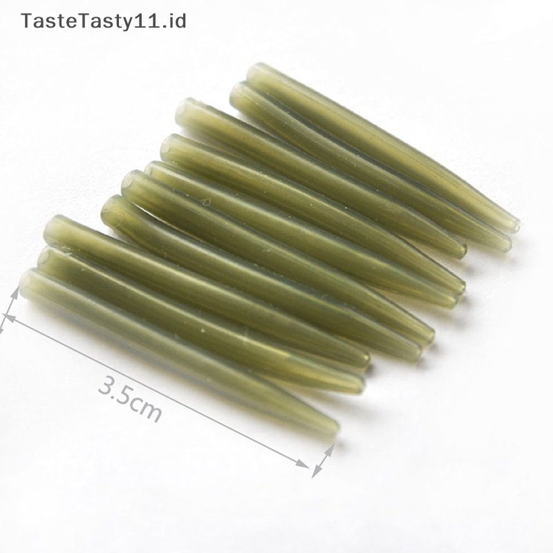Tastetasty 40PCS Aksesoris Memancing Ikan Gurame Klip Memimpin Perubahan Cepat Ekor Putar Karet Anti Kusut Lengan Untuk Rig Ikan Gurame Kasar Fishing Tackle.