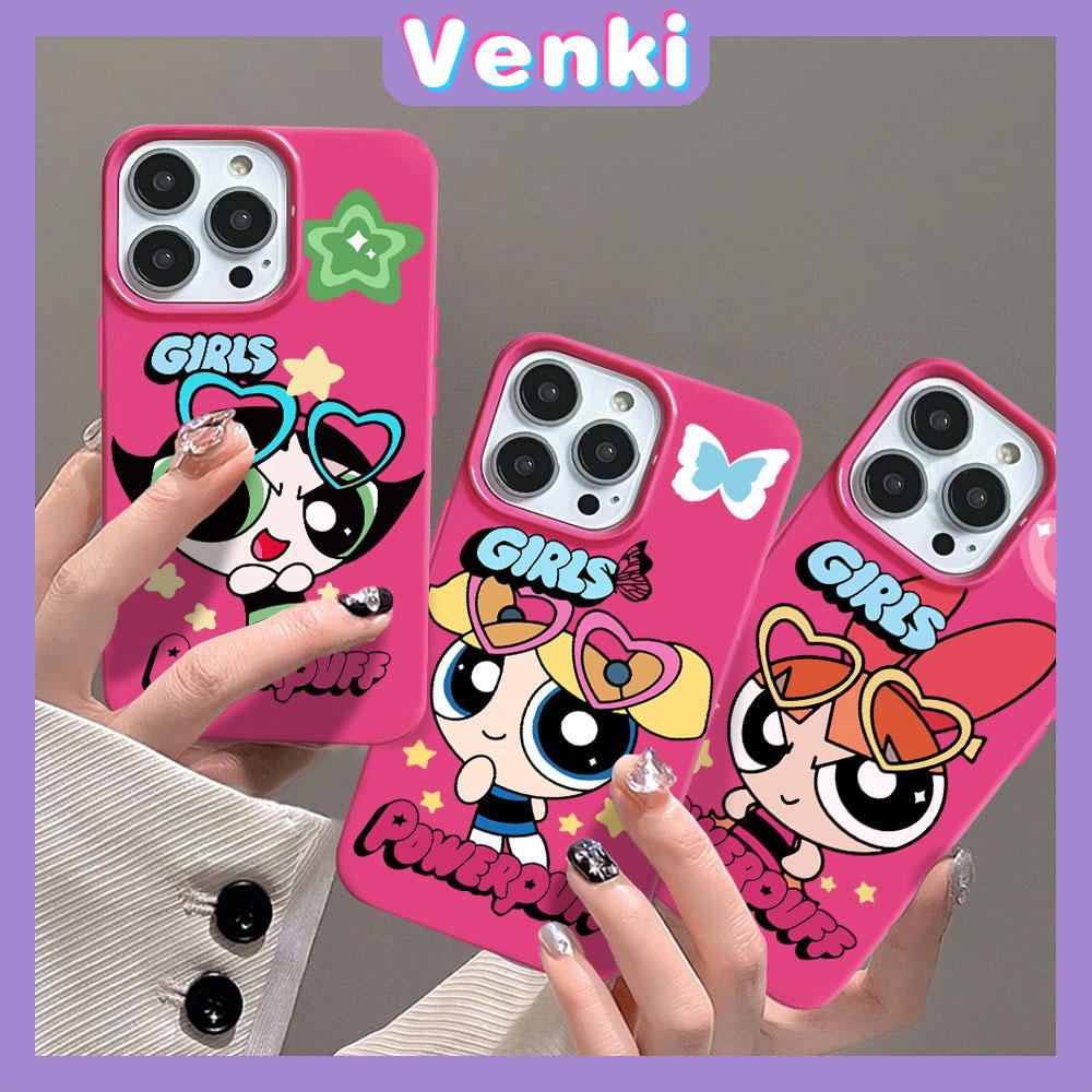 VENKI - For iPhone 11 iPhone Case Black Glossy TPU Soft Case Shockproof Protection Camera Cute Cartoon Character Compatible with iPhone 14 13 Pro max 12 Pro Max xr xs max 7 8Plus