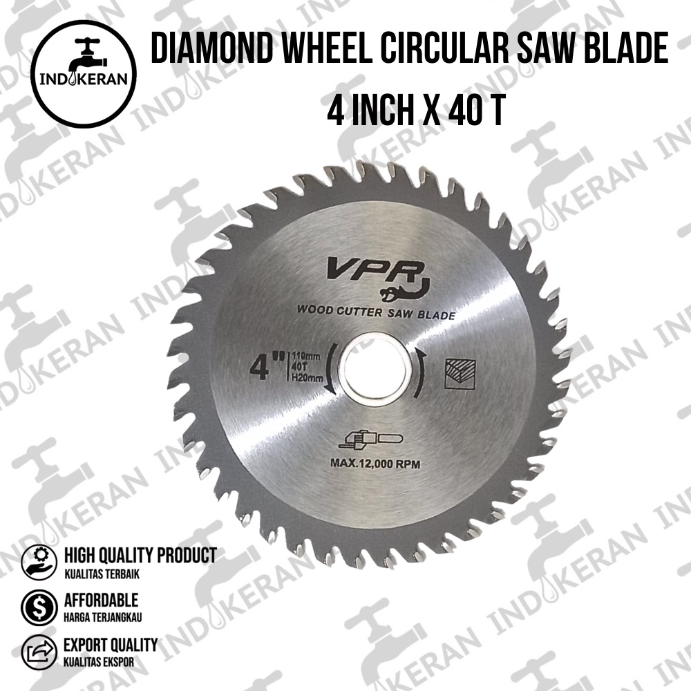 INDOKERAN - Mata Circular VPR 4 Inch x 40 T