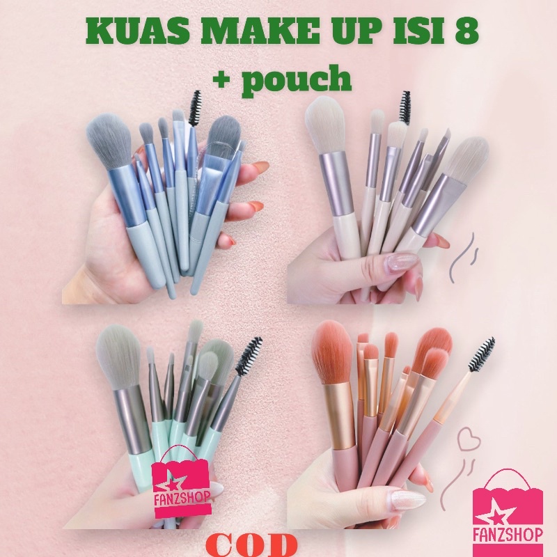 KUAS MAKE UP ISI 8