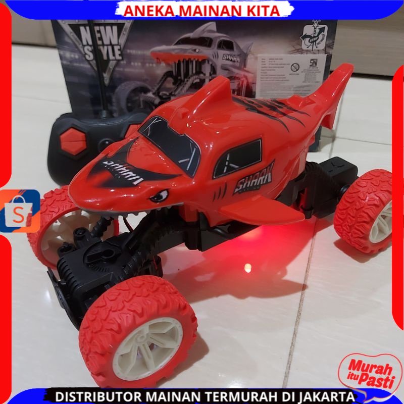 MAINAN ANAK MOBIL REMOTE CONTROL RC MONSTER CHARGE CROSS COUNTRY SKALA 1:20