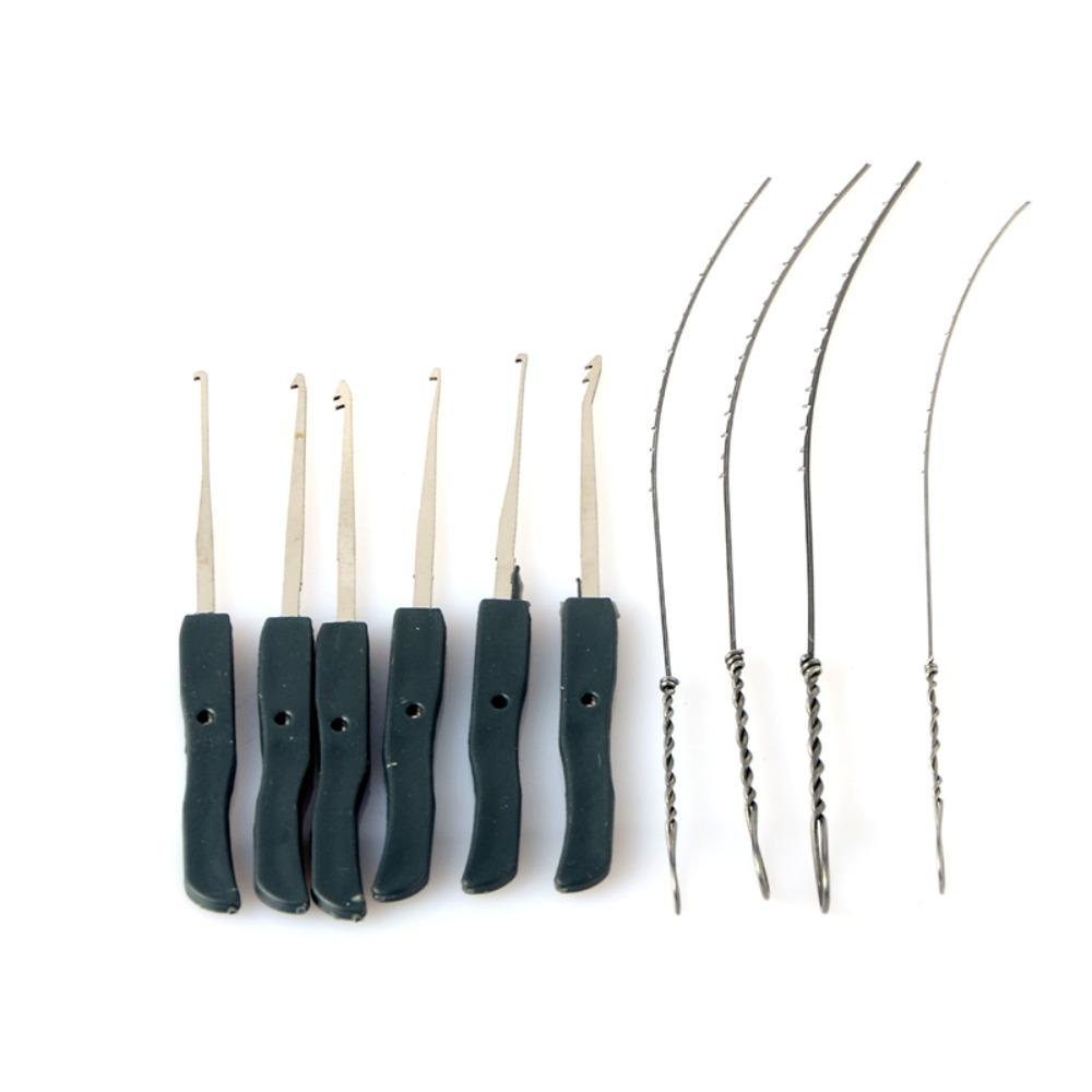 Lanfy Lock Pick Set Profesional Praktis DIY Terlihat Kunci Patah Multifungsi Perlengkapan Tukang Kunci