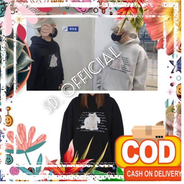 Jaket Hoodie NCT Jaemin Angel Cat DTF Print/ Kualitas Premium