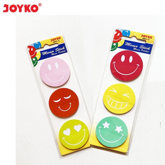 

JOYKO Memo Stick Smile | MMS-14 | Pembatas Kertas | Penanda Buku | Memo Pelekat