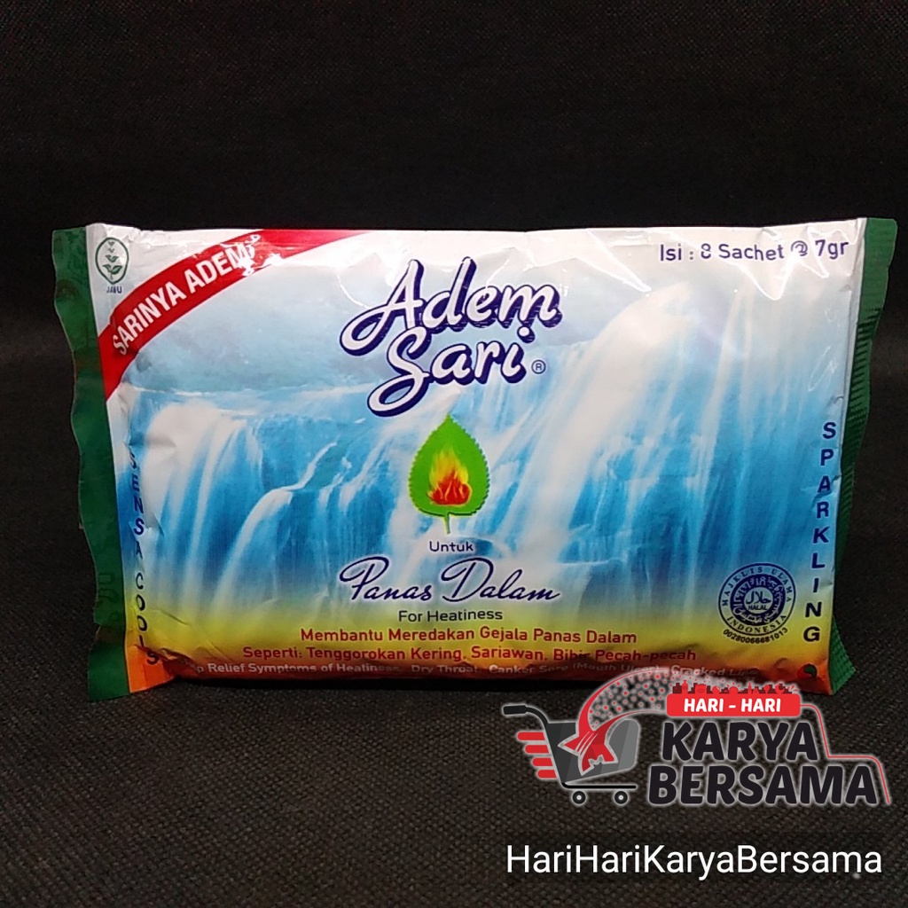

MINUMAN BUBUK ADEM SARI BAG 8'S X 7GR
