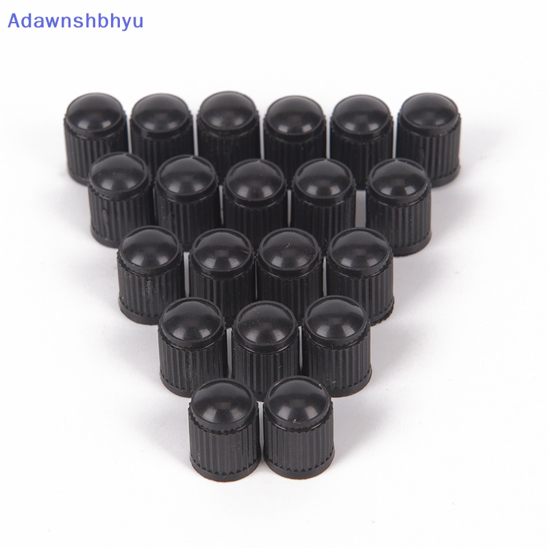 Adhyu 20Pcs Tutup Klep Debu Plastik Sepeda Mobil Motor Roda Ban Air Valve Stem Caps ID
