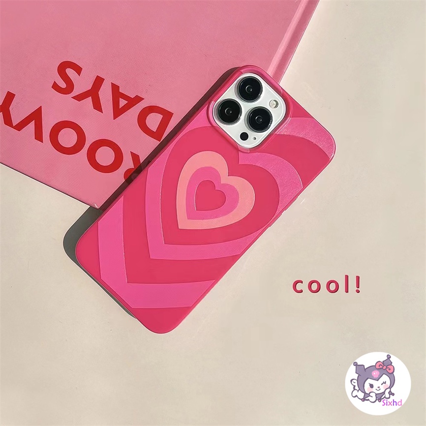 IPHONE Kompatibel Untuk Iphone14 13 12 11 Pro Max SE 2020 X Xr Xs Max8 7 6Plus Permen Casing Cinta Hati Silikon Casing Ponsel Lembut Anti Jatuh Pelindung TPU Cover XJJJJ