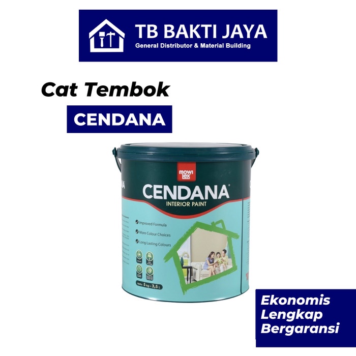 Cat Tembok Interior Mowilex Cendana 5 Kg