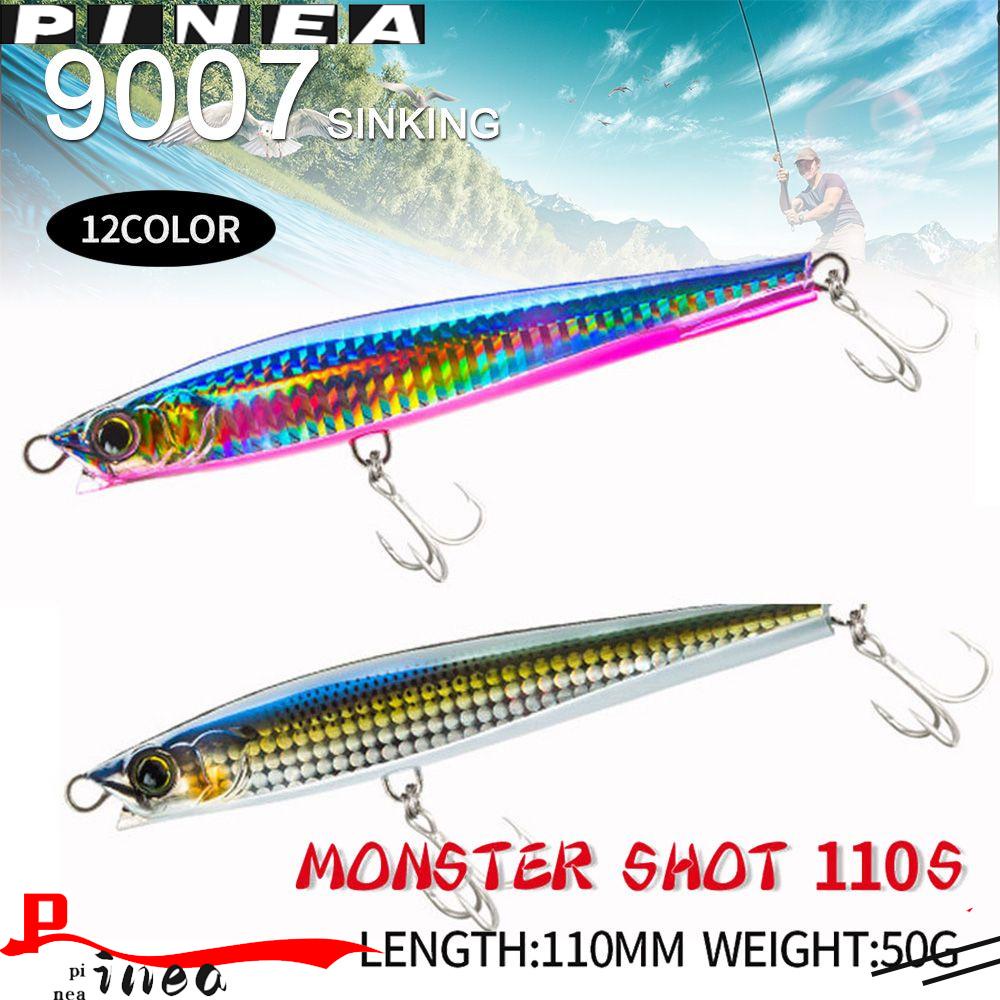 Nanas Tenggelam Pensil Tenggelam Ikan Kecil Umpan 50G/110MM Tackle Bermanfaat Minnow Lures