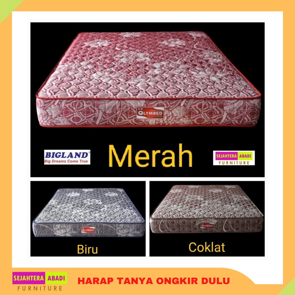 Bigland Springbed Deluxe Standard Olymbed Series Matras Kasur Spring Bed Busa Royal Foam Olympic Cen