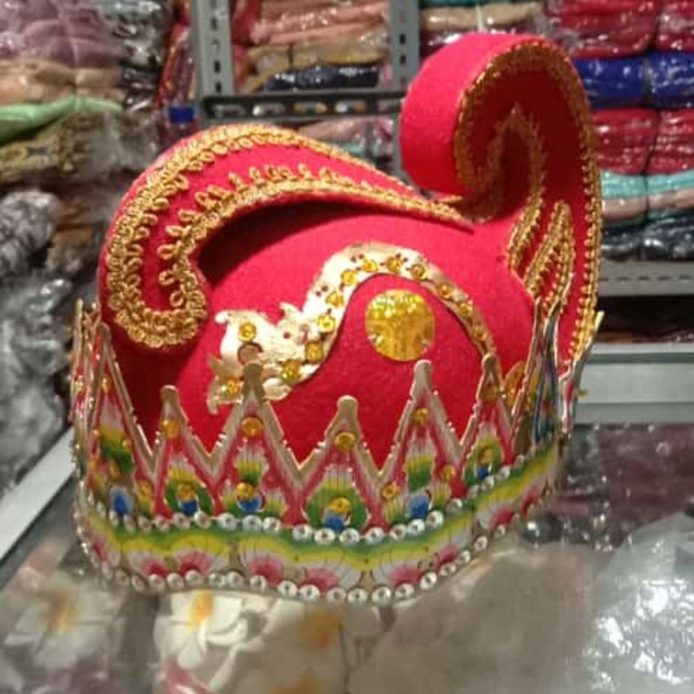 Irah - Irahan Cakil - Kuluk Aksesoris Wayang Orang Cakil