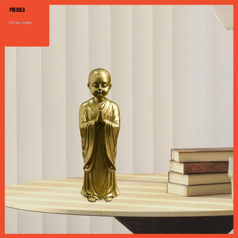 [Predolo] Patung Buddha Patung Buddha Indoor Dekorasi Rumah Feng Shui Ornamen Mobil Kerajinan Resin Untuk Teras Kantor Dekorasi Ruang Tamu Indoor/Outdoor