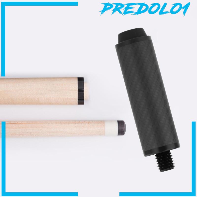 [Predolo1] Pool Cue Extension Billiard Supplies Plug Belakang Dengan Bumper Pool Cue Extender