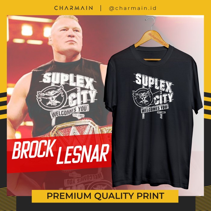 Kaos Suplex City Brock Lesnar WWE Merchandise