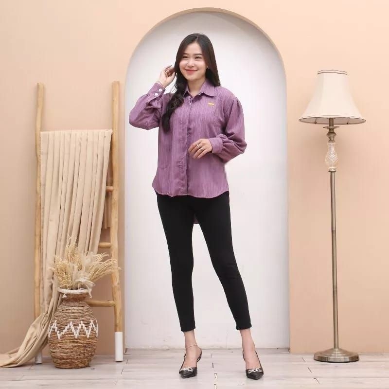 PGMT - Kemeja Balon Atasan Lady Crush Atasan Kemeja Wanita Balon Baby Crush Kekinian