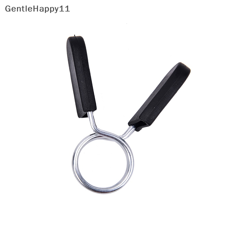 Gentlehappy 1PCs 1&quot; Klip Kerah Penjepit Musim Semi 25mm Standar Untuk Weight Bar Dumbbells Gym id