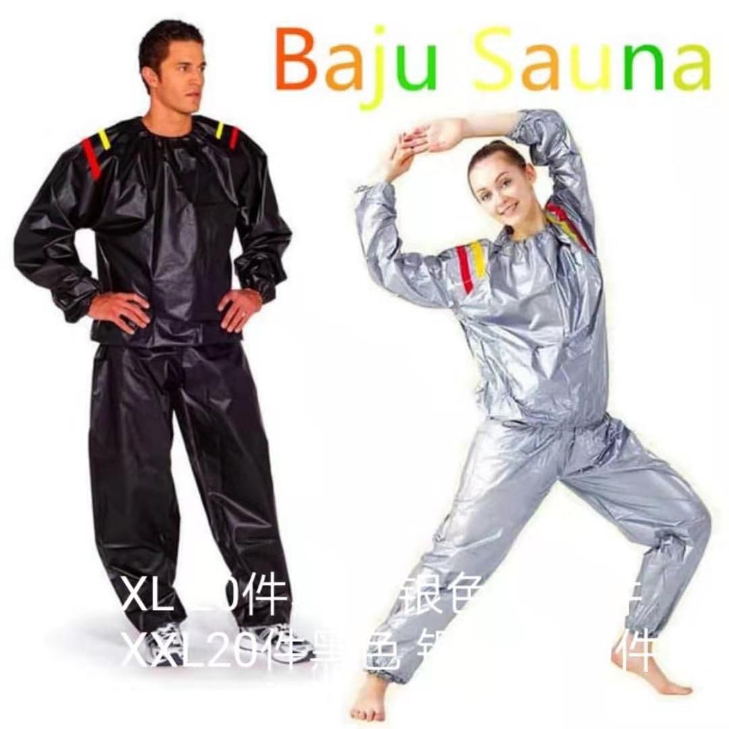 Baju Sauna Pembakar Lemak Perut Buncit Jaket Sauna Suit Olahraga  Pelangsing PW21