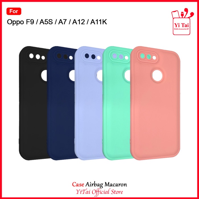 YI TAI - YC37 Case Airbag Macaron Oppo F9 A5S A7 A12 A11K