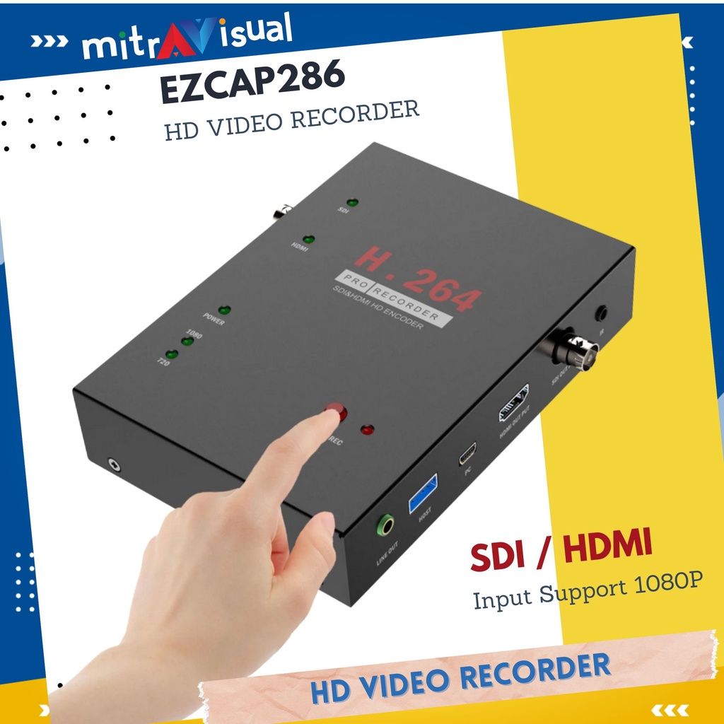 Ezcap 286 SDI HDMI Video Capture H.264 PRO Recorder