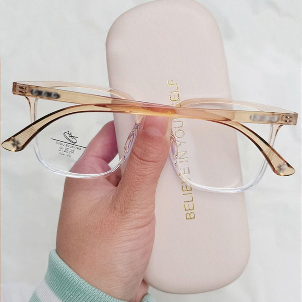 Lily Kacamata Anti-Cahaya Biru Mode Portabel Tahan Lama Ultra Ringan Bingkai
