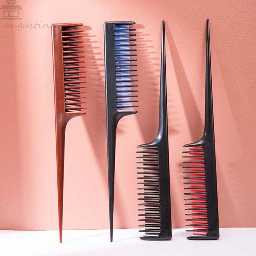 Sisir Runcing Agustina Portable Profesional Ekor Runcing Pro Salon Mewarnai Aksesoris Rambut Hairdressing Hair Dye Comb