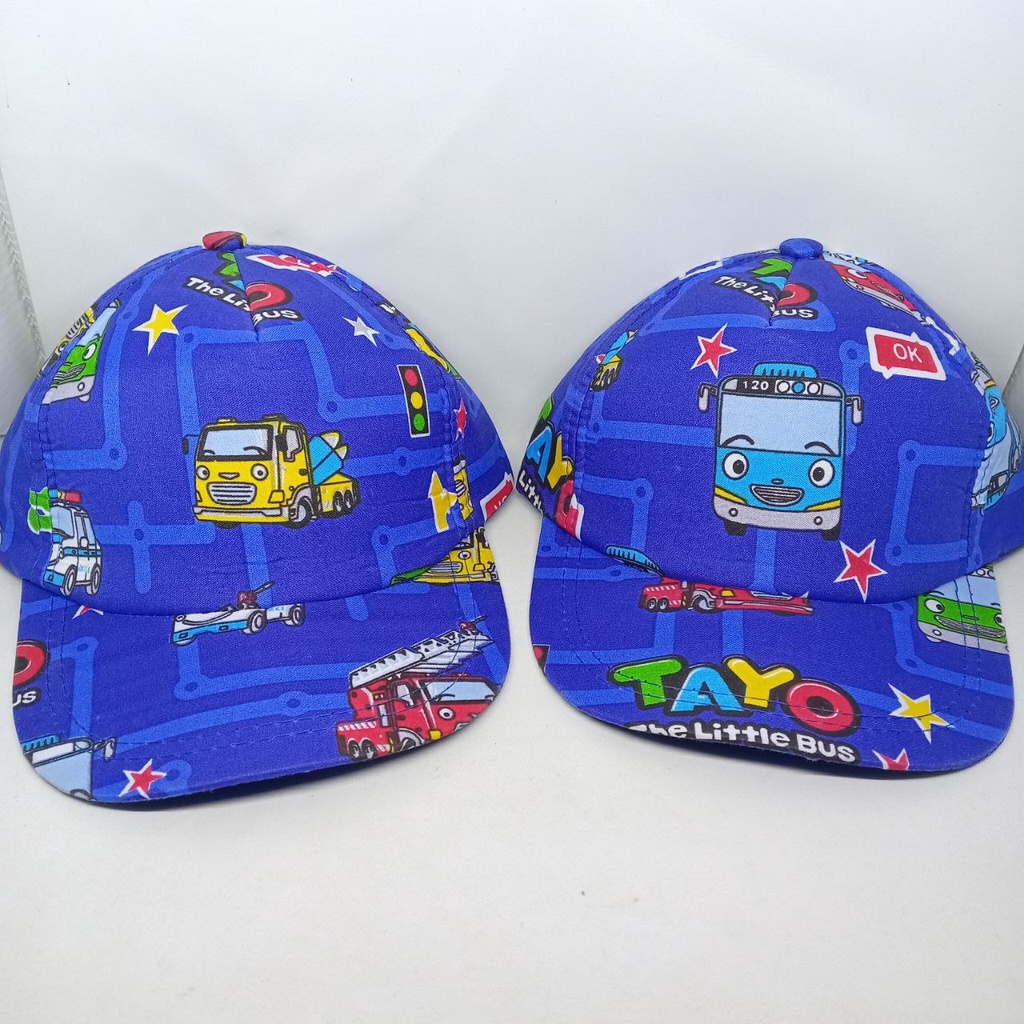 Topi Baseball Anak Motif Karakter Animasi Kartun Kesukaan Anak-Anak | Batman | Frozen | My Little Pony | Tayo