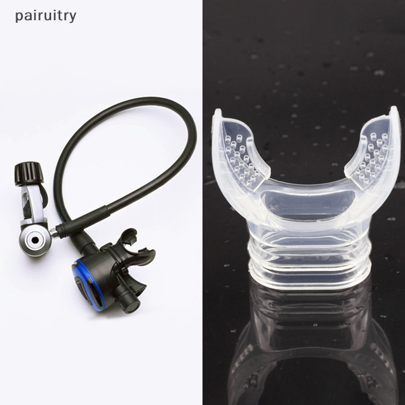 Prt Tabung Selam Snorkel Underwater Diving Snorkel Mouthpiece Regulator Aksesoris PRT