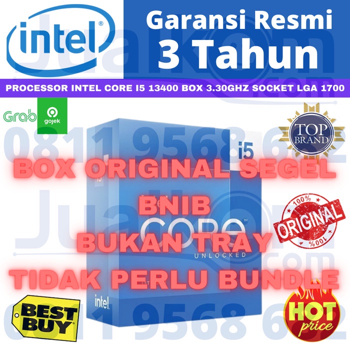 Intel Core i5-13400 2.5GHz Up To 4.6GHz Cache 20MB Box