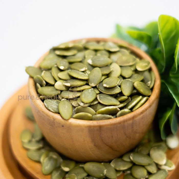 

Bongkar Gudang~Bisa COD Pumpkin Seed 1kg / biji labu camilan sehat / pepita