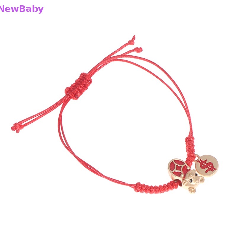 Newbaby2022tali Macan Imlek Tali Merah String Gelang Handmade Craft Hadiah ID